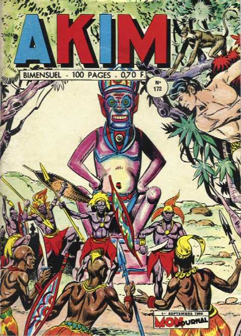 Scan de la Couverture Akim n 172